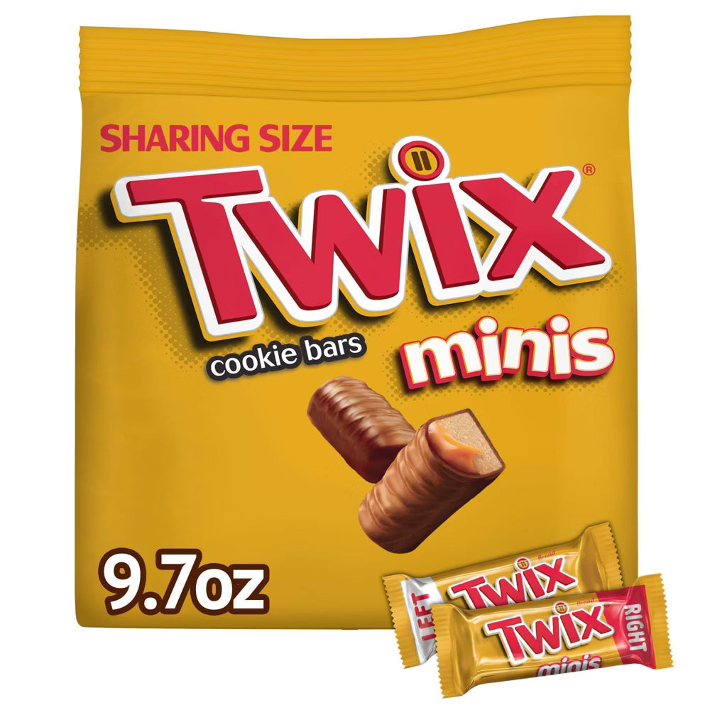Twix Caramel Cookie Chocolate Candy Bar, Sharing Size - 9.7oz ***BEST BY: 07/25***