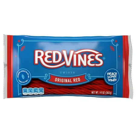 Red Vines Twists Original Red Licorice Candy 14oz Bag ***BEST BY: 8/16/25***