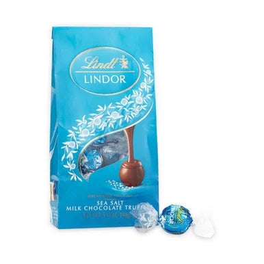 Lindt Lindor Sea Salt Milk Chocolate Truffles 5.1 oz ***BEST BY: 7/31/25***