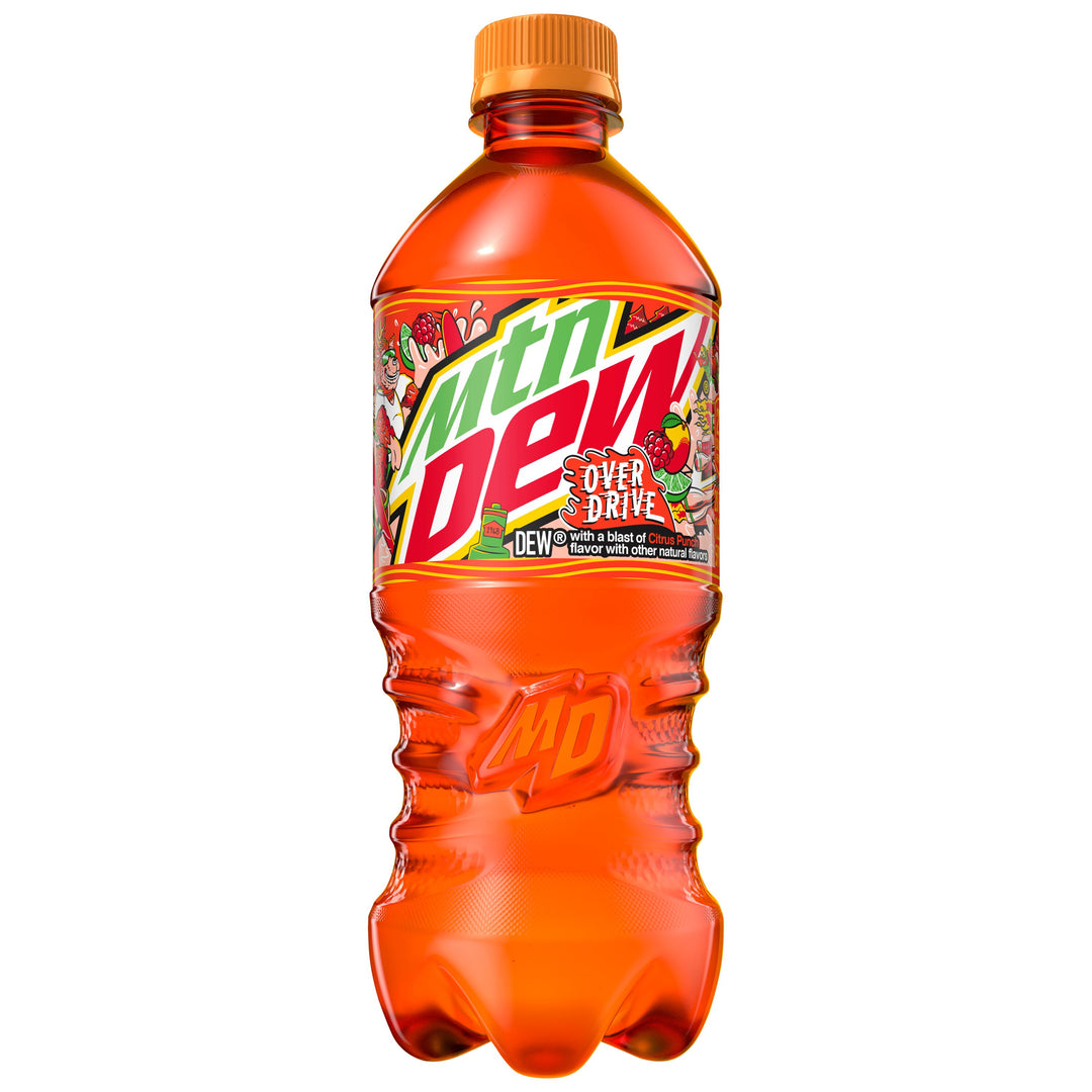 Mountain Dew Overdrive 20oz ***BEST BY: 9/15/25***