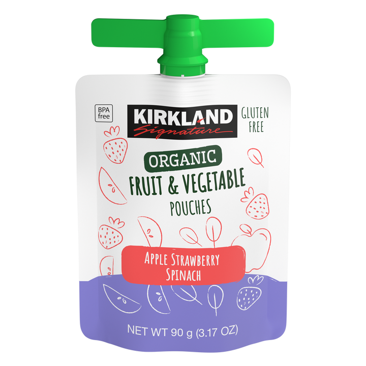 Kirkland Signature Organic Fruit & Vegetable Pouch 3.17 oz