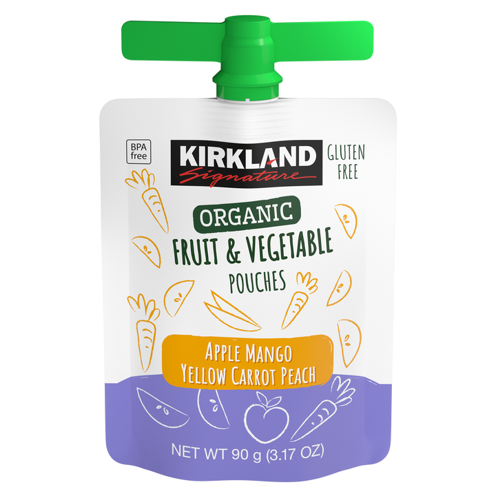 Kirkland Signature Organic Fruit & Vegetable Pouch 3.17 oz