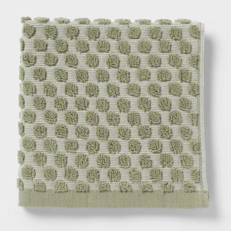 Threshold - 6pc Performance Plus Textured Dot Bath Towel Set