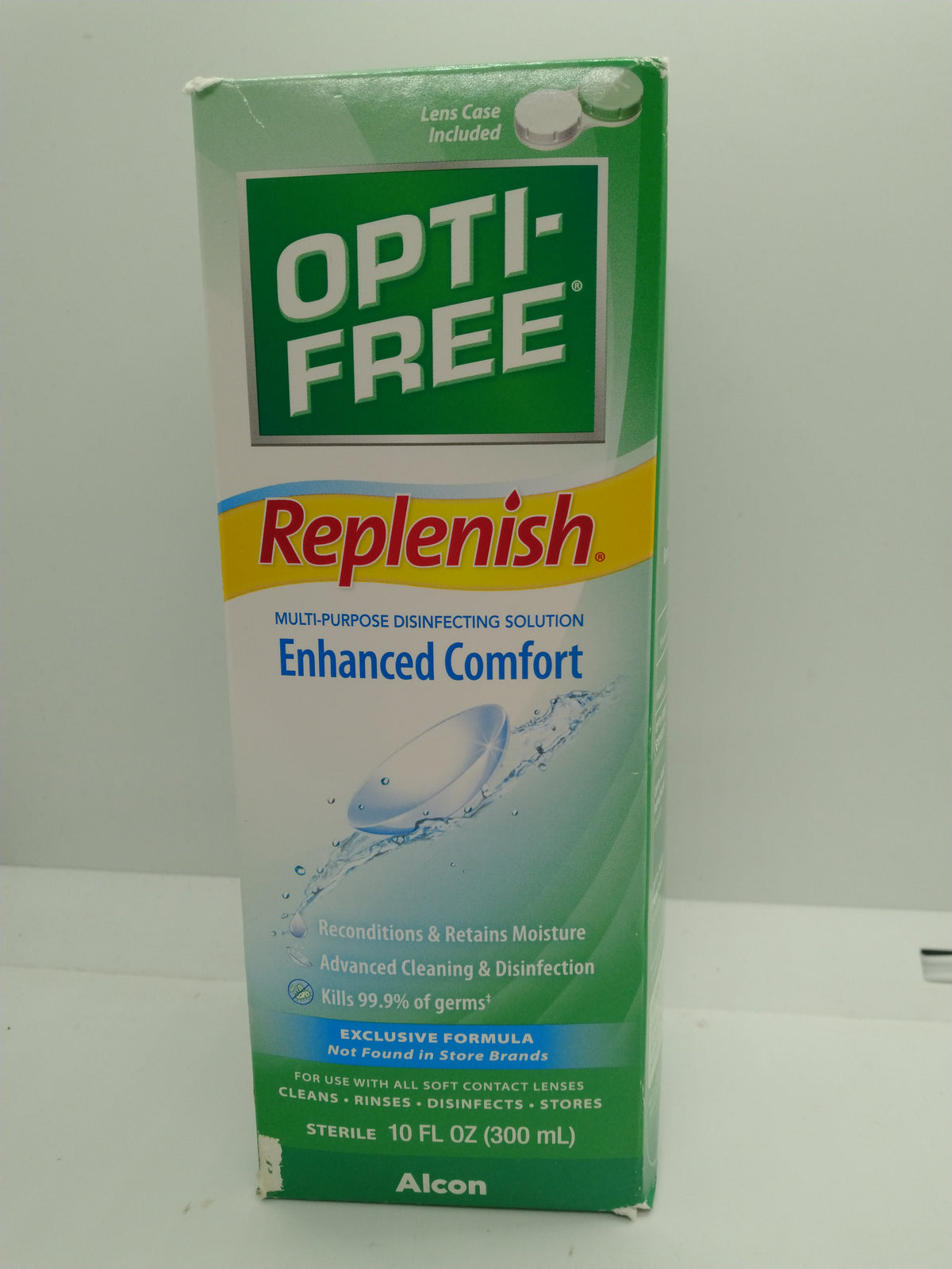 Alcon Opti-Free Replenish Multi-Purpose Contact Solution 10 fl oz Exp 09/30/2027