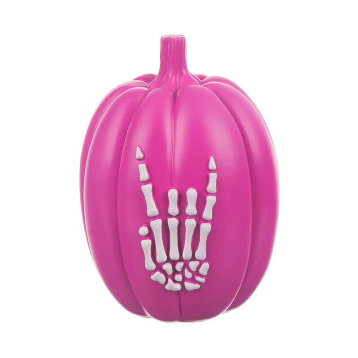 Halloween Pumpkin with Skeleton Hands Décor