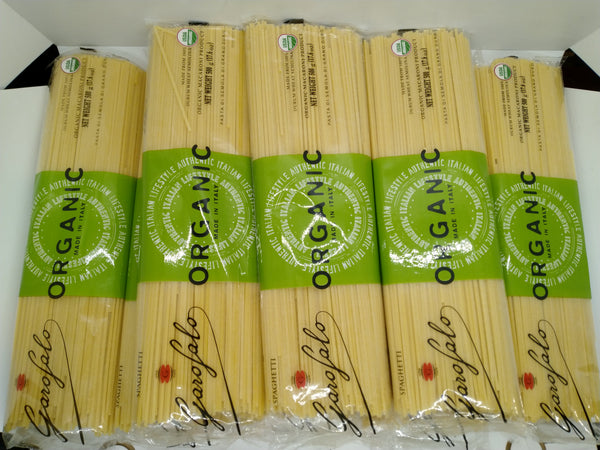 8 Pack Garofalo Organic Spaghetti Pasta 500g/17.6oz Made in Italy