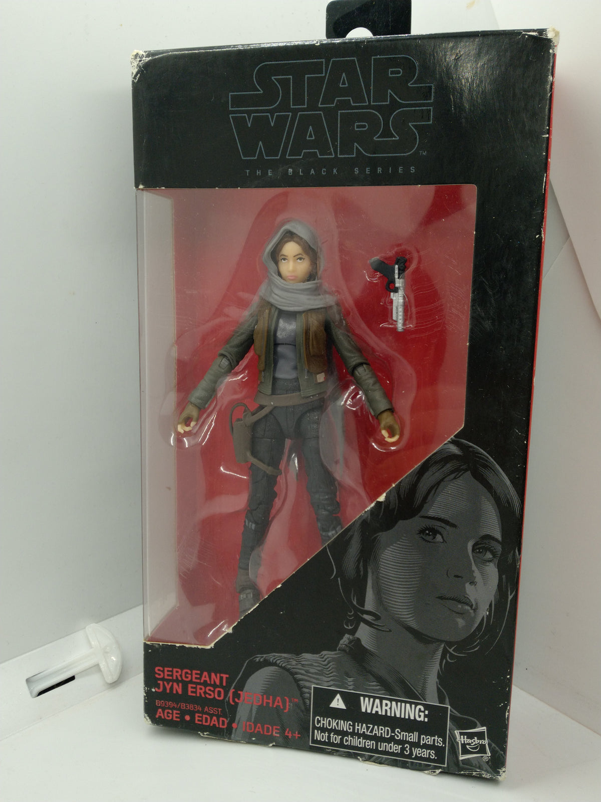 Star Wars Black Series Sergeant Jyn Erso Jedha 6" Figure Rogue One Hasbro B9394