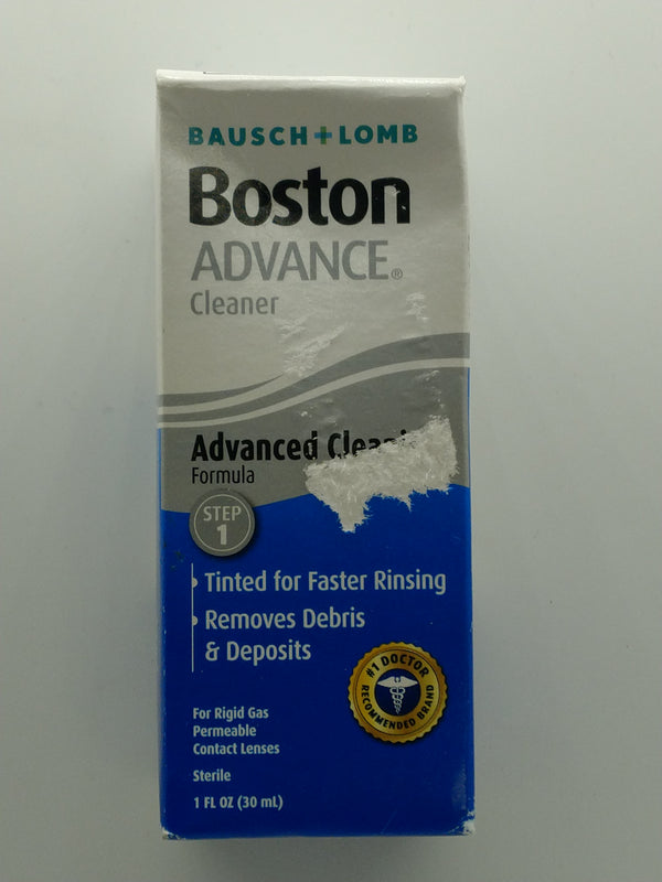 Bausch + Lomb Boston Advance Cleaner Step 1 RGP Contact Lens 1 fl oz