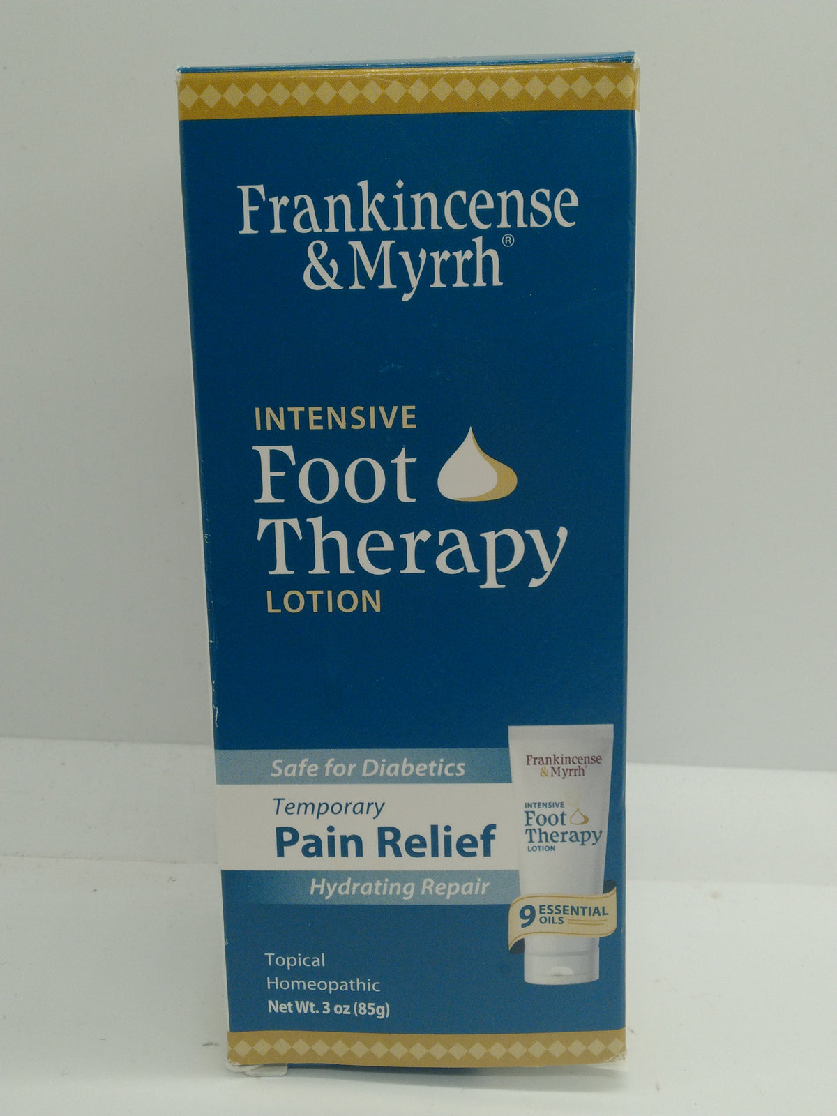 Frankincense & Myrrh Intensive Foot Therapy Lotion 3 oz Pain Relief Diabetic