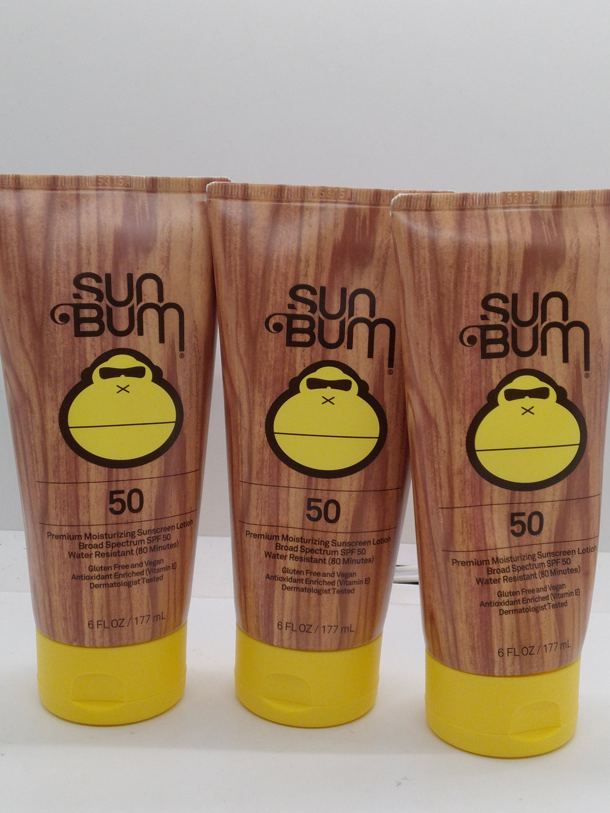 Sun Bum Original SPF 50 Sunscreen Lotion 6 fl oz Lot of 3 Exp 11/01/2027