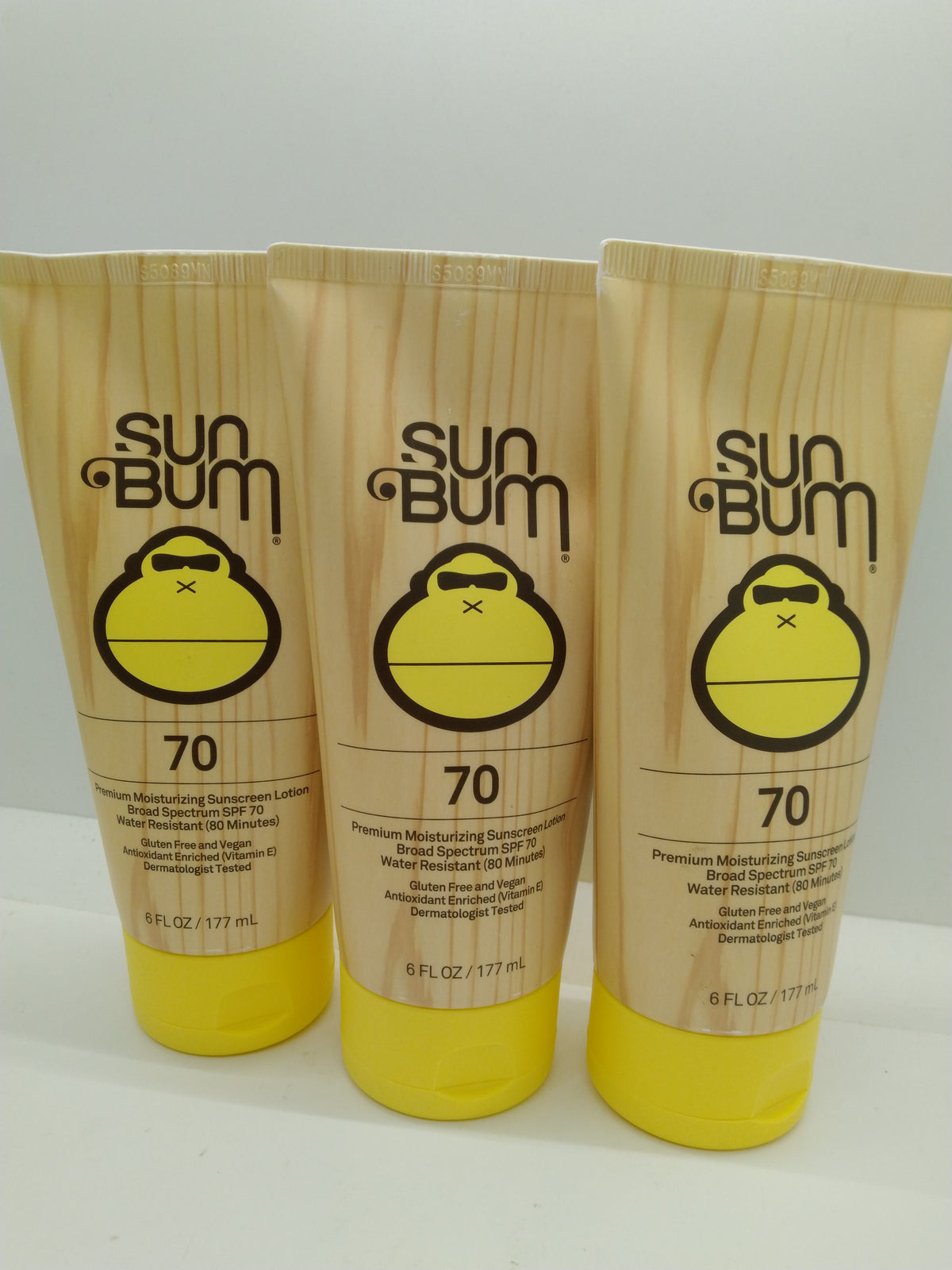 Sun Bum Original SPF 70 Sunscreen Lotion 6 fl oz 3-Pack Exp 03/01/2028