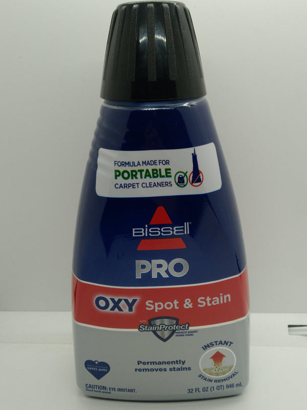 BISSELL PRO OXY Spot & Stain Formula 2038 Portable Carpet Cleaner Solution 32 oz