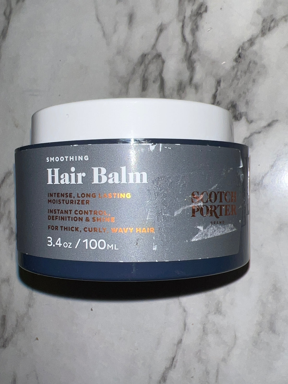 Scotch Porter Smoothing Hair Balm 3.4 oz - Control, Definition & Shine